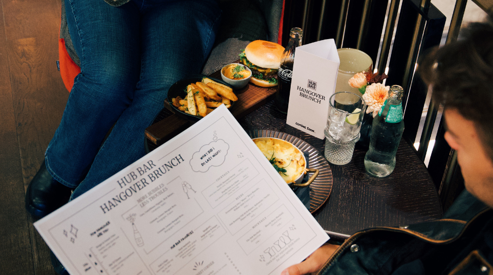 Hub Bar Hangover Brunch